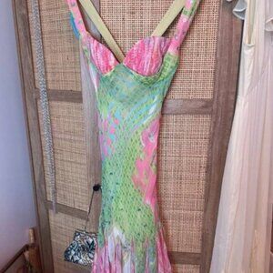 Vintage silk dress